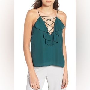 WAYF STRAPPY RUFFLE CAMI 💖🌸🌼